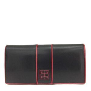 GIVENCHY Logo Leather Long Bifold Wallet/1J6673